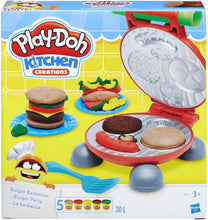 Carica l'immagine nel visualizzatore di Gallery, Hasbro Play-Doh-B5521EU6 Play-Doh Kitchen Creations Il Burger Set, Colore, 0816B5521EU6 Versione 2018 Single