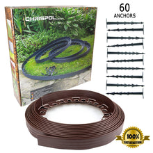 Carica l&#39;immagine nel visualizzatore di Gallery, Bordura per aiuole Marrone Chrispol System - lunghezza 10 10 metri, - Ilgrandebazar