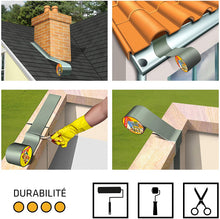 Carica l'immagine nel visualizzatore di Gallery, Sika 3731 Multiseal nastro di tenuta a freddo, autoadesiva, 75 mm x 10 m, colore: grigio