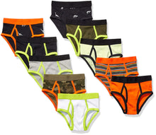 Carica l&#39;immagine nel visualizzatore di Gallery, Amazon Essentials 10-Pack Underwear Brief, Sharks And Stripes, Medium - Ilgrandebazar