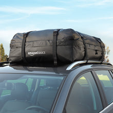 Carica l&#39;immagine nel visualizzatore di Gallery, AmazonBasics - Borsa portatutto per tetto dell&#39;auto, Nero, 425 424,75 L, Nero - Ilgrandebazar