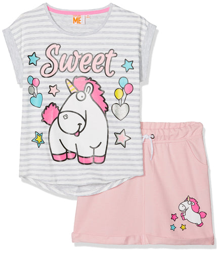 les minions 174001 Completino, Bianco (Blanc), 116 cm (6 Anni) Bambina - Ilgrandebazar