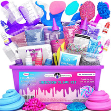 Carica l&#39;immagine nel visualizzatore di Gallery, Original Stationery Kit Completo per Slime Unicorno – Laboratorio per...