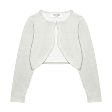 Carica l&#39;immagine nel visualizzatore di Gallery, Bolerose Ragazze Manica Lunga Scintillante Bolero Bambini Caridgan (Blu... - Ilgrandebazar