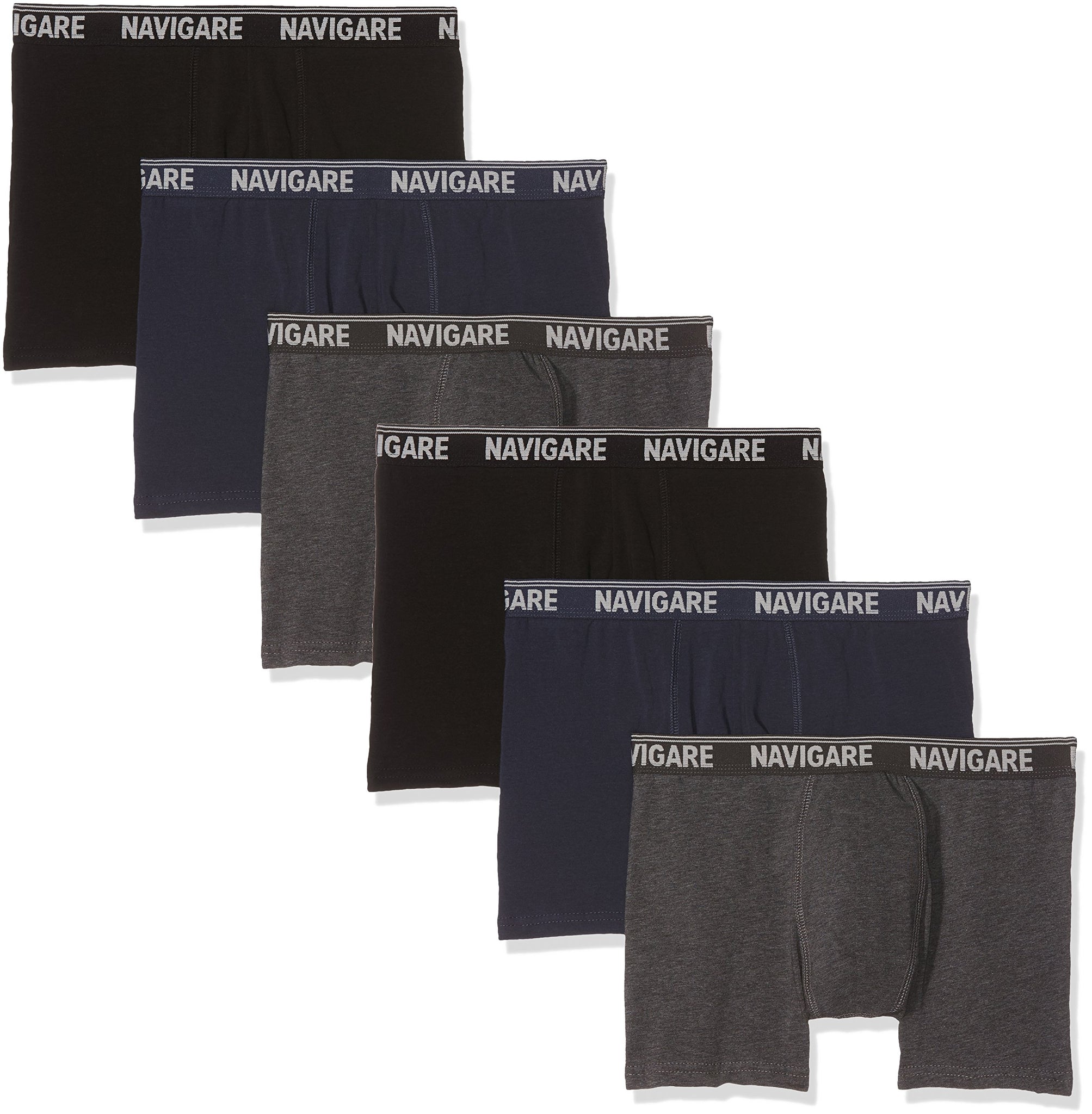 DIM Ecodim Colorama Boxer Uomo In Cotone Elasticizzato, Confezione Da 6, Stile Classico