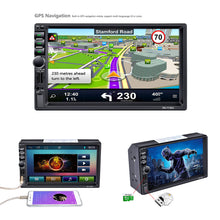 Carica l&#39;immagine nel visualizzatore di Gallery, LSLYA Auto Radio Dual 2 Din Car Stereo Schermo Bluetooth 7 black - Ilgrandebazar