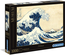 Carica l&#39;immagine nel visualizzatore di Gallery, Clementoni-La Grande Onda di Hokusa Museum Collection Puzzle, 1000 Pezzi, 39378