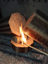 Carica l&#39;immagine nel visualizzatore di Gallery, Accendifuoco in legno naturale ecologico, ideale per accendere il fuoco 200pc - Ilgrandebazar