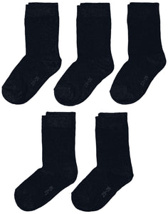 MyWay Kids Socks Basic 5er Calze, Bianco (White 660), 35/38, Pacco da 5 - Ilgrandebazar