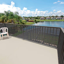 Carica l&#39;immagine nel visualizzatore di Gallery, Rete Protettiva in Plastica a Maglia Quadrata per 1,00x5m, Grigio Antracite - Ilgrandebazar