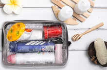 Carica l&#39;immagine nel visualizzatore di Gallery, MyGadget Busta Trasparente da Viaggio per Aereo - Beauty Size L, - Ilgrandebazar