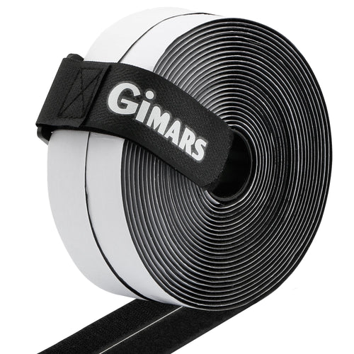 Gimars Nastro Adesivo in velcro 20mm*6M Hook Loop 6 metri, 6 Metri Nero - Ilgrandebazar