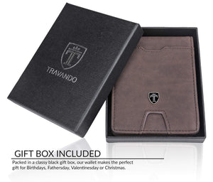 TRAVANDO ® Portafoglio uomo piccolo con protezione RFID "TORINO" Porta carte... - Ilgrandebazar