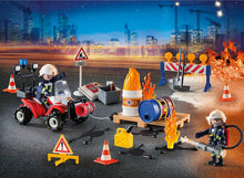 Carica l'immagine nel visualizzatore di Gallery, Playmobil Calendario dell'Avvento Vigili del Fuoco in Azione, dai 4 Anni, 9486