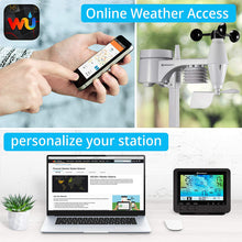 Stazione Meteo Wi-Fi Bresser 5in1 - Display Colori 5.7'', Dati Temperatura, Vento, Pioggia