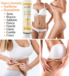 Crema Anticellulite Professionale 7in1- Trattamento Intensivo Rassodante e... - Ilgrandebazar