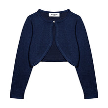 Carica l&#39;immagine nel visualizzatore di Gallery, Bolerose Ragazze Manica Lunga Scintillante Bolero Bambini Caridgan (Blu... - Ilgrandebazar