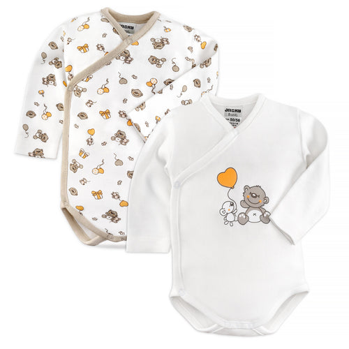 Jacky - Bodies para bebé de manga larga - 2 Ud. - 100% algodón / Oeko-Tex... - Ilgrandebazar