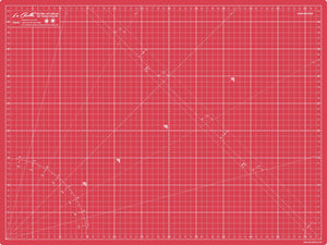 La Canilla ® - Tappetino Da Taglio Autoguarigione A2 (60x45cm) rosso - Ilgrandebazar