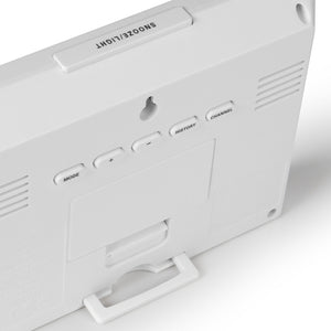 TECVANCE Stazione Metro Digitale con 2 Sensori 15.7 x 2.6 x 11.2 cm, Bianco - Ilgrandebazar