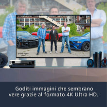 Carica l&#39;immagine nel visualizzatore di Gallery, Fire TV Stick 4K Ultra HD con telecomando vocale Alexa di ultima generazione | Lettore multimediale