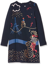 Carica l&#39;immagine nel visualizzatore di Gallery, Catimini CP30375 Robe Vestito, Blu (Ink 88), 4 Anni Bambina - Ilgrandebazar