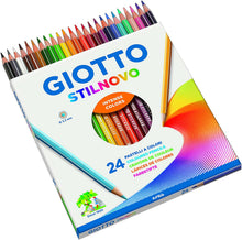 Carica l'immagine nel visualizzatore di Gallery, Giotto Stilnovo pastelli colorati in astuccio 24 colori
