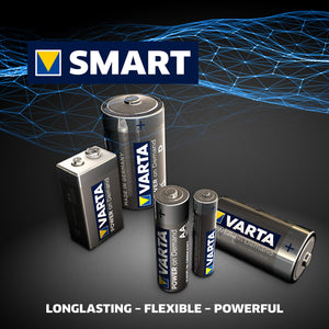 Varta Pile Power on Demand Confezione 40 Batterie Alcaline, 40 Pile, argento - Ilgrandebazar