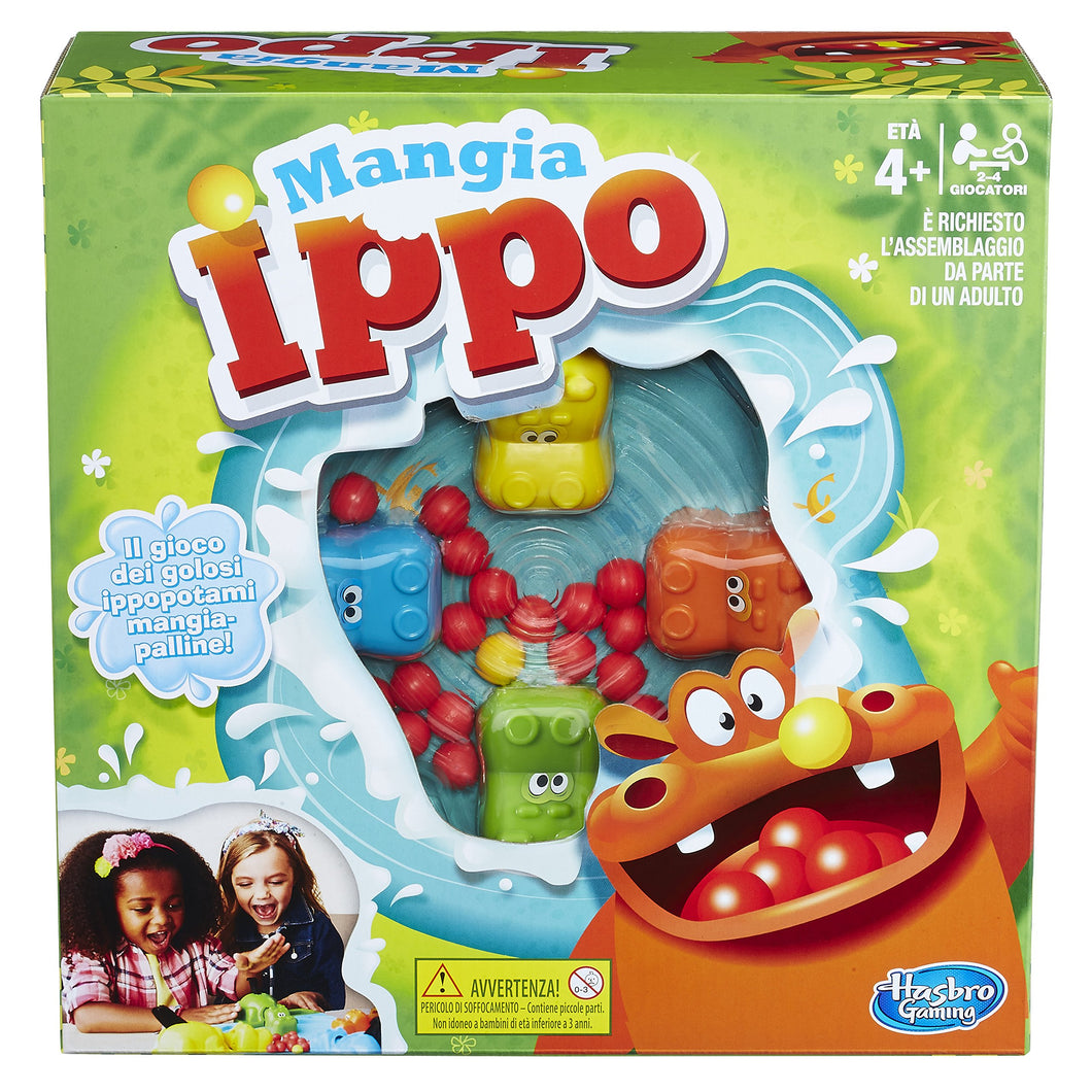 Hasbro Gaming - Mangia Ippo (Gioco in Scatola), 98936456 Single