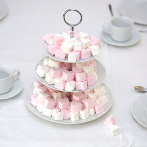 WeddingTree Cuori di marshmallow 1 kg - dolci morbidi per San Valentino o... - Ilgrandebazar