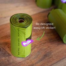 Carica l'immagine nel visualizzatore di Gallery, Poop Bags  120 Sacchetti Premium per Cane Biodegradabili Lavender-Scented, 8 Refill Rolls