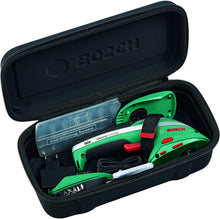 Carica l&#39;immagine nel visualizzatore di Gallery, Bosch 600833102 Tosaerba e Sfoltirami a Batteria Isio Set, 3.6 Volt, Lunghezza Lama Arbusti/Erba 12 cm/8 cm, in Cartone, Nero/Verde