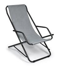 Carica l&#39;immagine nel visualizzatore di Gallery, Stiliac 7401 Sdraio Dondolino, Grigio 85.00x63.00x101.00 cm, Chiaro