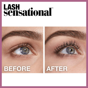 Maybelline Mascara Lash Sensational, Nero - 9.5 ml 9.5ml, - Ilgrandebazar