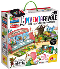 Carica l'immagine nel visualizzatore di Gallery, Liscianigiochi Montessori L'Inventafavole del Mondo Fantastico, 72644