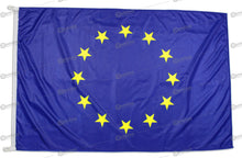 Carica l&#39;immagine nel visualizzatore di Gallery, Bandiera Europa 150x100 Centimetri Tessuto Nautico Antivento 115 gram/m²,... - Ilgrandebazar