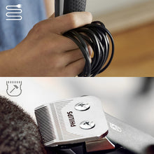 Carica l&#39;immagine nel visualizzatore di Gallery, Philips HC5100/15 Pro Clipper Regolacapelli con Motore Lineare e Lame Tip2Tip, Lame 100% Inox, 7 Pettini (0.5-25 mm), Cavo da 2.80 m