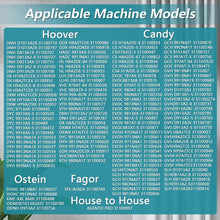 Carica l'immagine nel visualizzatore di Gallery, 2 x Filtro Asciugatrice Candy, Filtri per Asciugatrice Hoover Candy 40006731, Filtro per Scambiatore 275 x 125 x 10 mm, Tampone filtro spugna asciugatrice filtro spugna essiccatore condensatore