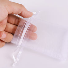 Carica l&#39;immagine nel visualizzatore di Gallery, Wolfteeth 100pz Sacchetti Regalo Caramella Organza Borse per Bianco