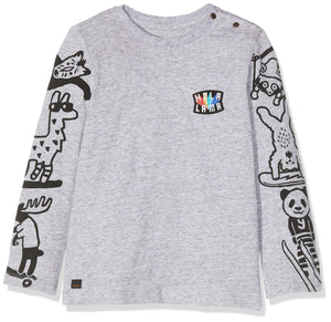 Catimini CP10062 Tee Shirt M/L Maglia a Maniche Lunghe, Grigio (Grey Chine... - Ilgrandebazar