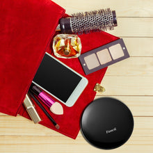 Carica l&#39;immagine nel visualizzatore di Gallery, Fancii Specchio Ingranditore Tascabile Illuminato per Trucco, Normale e Nero - Ilgrandebazar