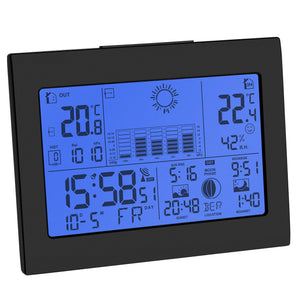 TFA Dostmann 35.1155.01 - Stazione Meteo Radio Horizon, con sensore Esterno,... - Ilgrandebazar