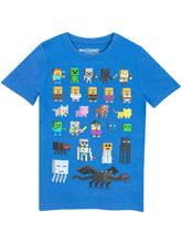 Carica l&#39;immagine nel visualizzatore di Gallery, Minecraft Sprites Ragazzi T-Shirt (Viola, 7-8 Years) - Ilgrandebazar