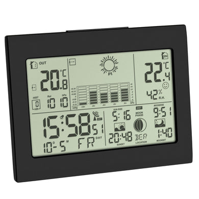 TFA Dostmann 35.1155.01 - Stazione Meteo Radio Horizon, con sensore Esterno,... - Ilgrandebazar
