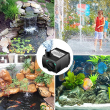 Carica l'immagine nel visualizzatore di Gallery, Maxesla Mini Pompa Acqua Sommergibile Ultra-Silenzioso 300L/H Pompa Fontana Acquario Laghetto per terrari, Stagno di Pesce, sistemi di circolazione, ECC.
