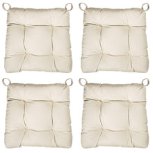 Carica l&#39;immagine nel visualizzatore di Gallery, sleepling 190200 Set di 4 Cuscini per Sedia I Cuscino da 4, beige