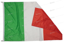 Carica l&#39;immagine nel visualizzatore di Gallery, Bandiera Italia 225x150 Centimetri Tessuto Nautico Antivento 115 gram/m², Bandiera Italiana 225x150, Bandiera d&#39;Italia Dotata Di Cordino o Ganci, Doppia Cucitura Perimetrale, Fettuccia Di Rinforzo