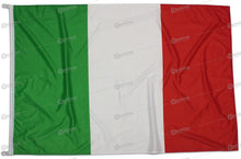 Carica l&#39;immagine nel visualizzatore di Gallery, Bandiera Italia 225x150 Centimetri Tessuto Nautico Antivento 115 gram/m², Bandiera Italiana 225x150, Bandiera d&#39;Italia Dotata Di Cordino o Ganci, Doppia Cucitura Perimetrale, Fettuccia Di Rinforzo