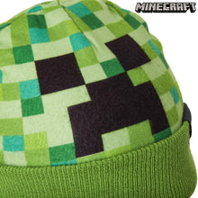 Carica l&#39;immagine nel visualizzatore di Gallery, Minecraft Set Invernale Bambino Cappello Guanti Caldo e Comodo, Beanie e... - Ilgrandebazar