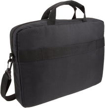 Carica l'immagine nel visualizzatore di Gallery, AmazonBasics - Borsa a tracolla per laptop, computer e tablet da 15.6'' (40 cm), nero, confezione da 1